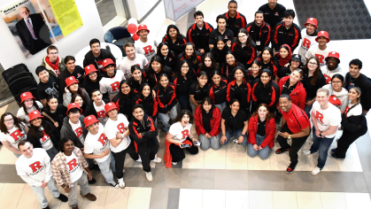 Rutgers Engineering students